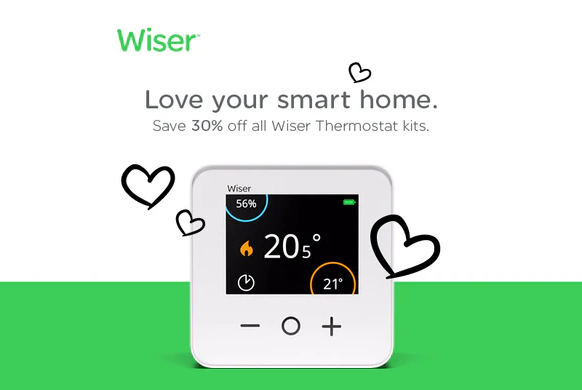 Love Your Smart Home With Wiser Thermostat Offers | Wiser