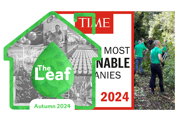 The Leaf – Issue 17 – Our Autumn 2024 Sustainability Update: Awards, Cutting Emissions and Volunteering Superstars