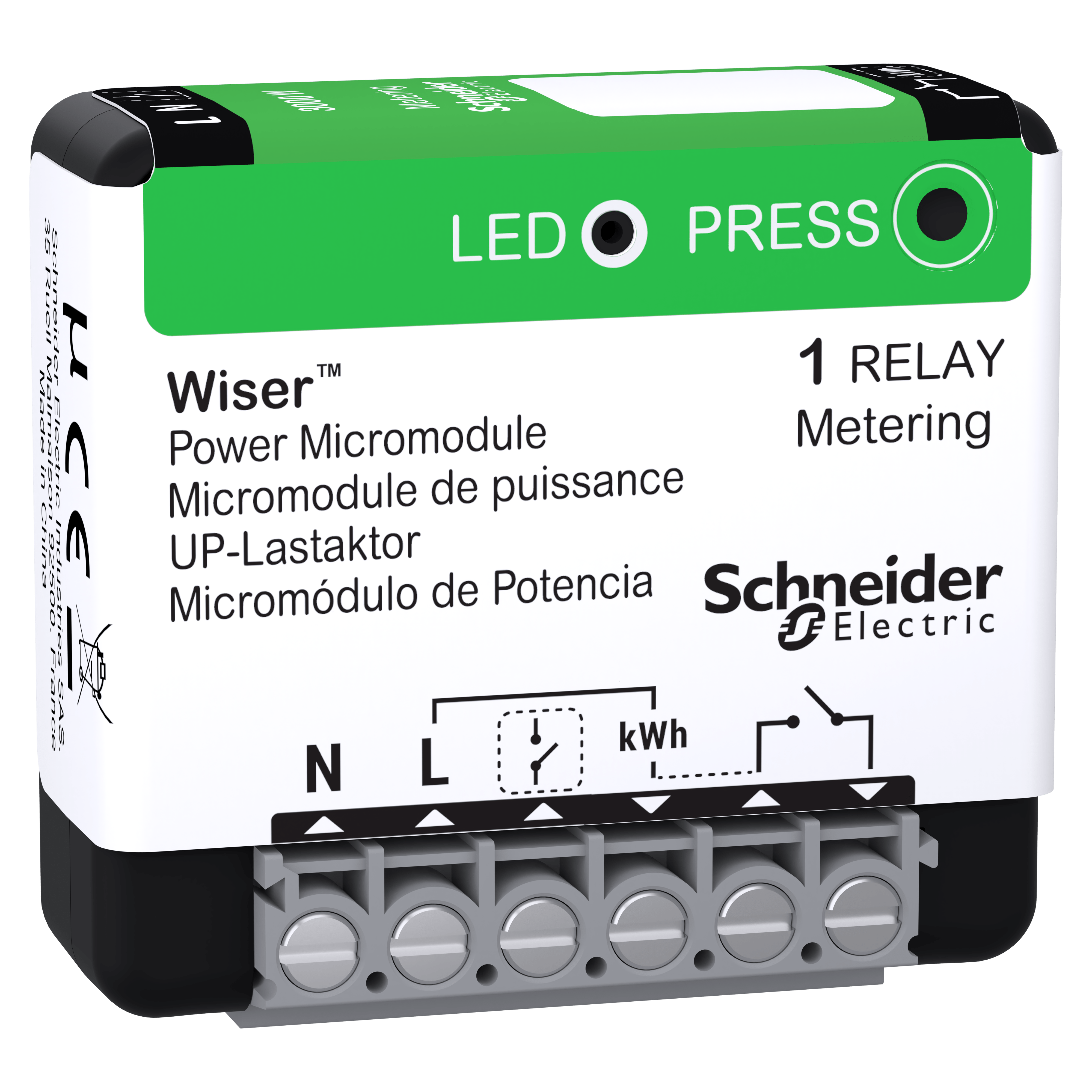 2nd Generation | Power Micro Module | Wiser Home App Compatible
