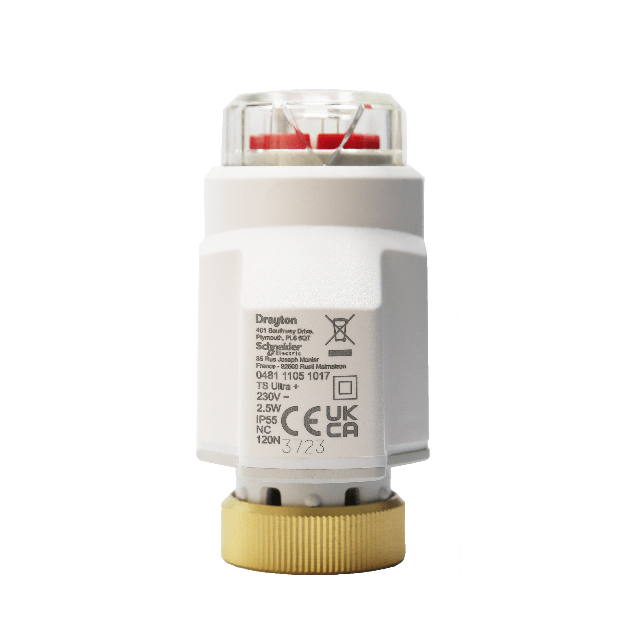 TS Ultra+ Thermal Actuator 230V | Wiser Underfloor Heating Controller Compatible