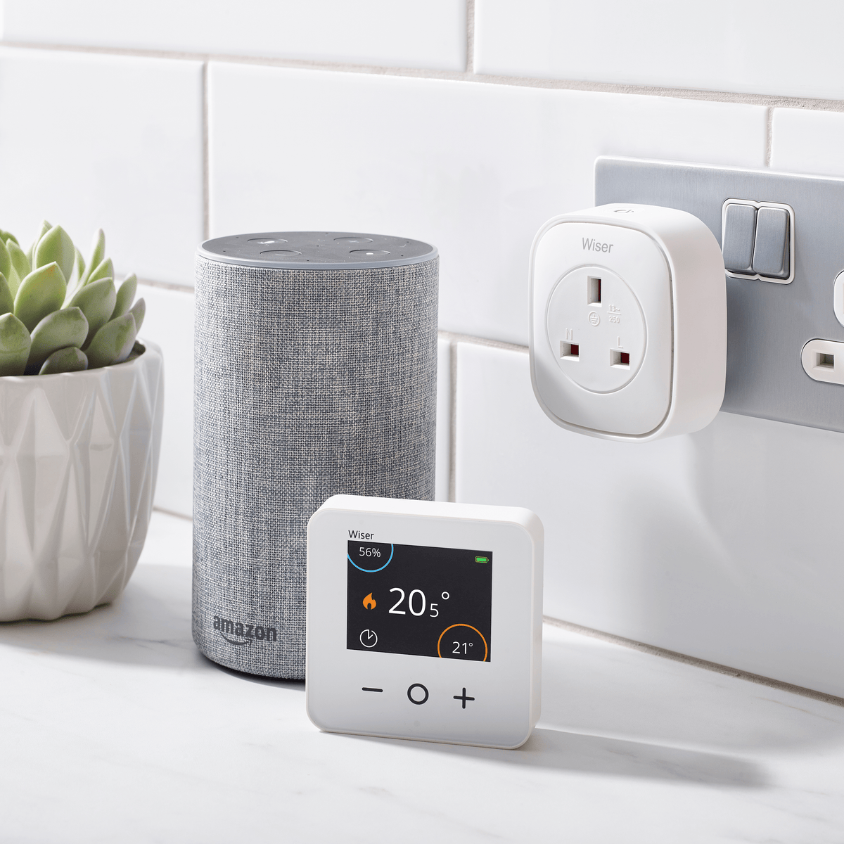 Amazon Alexa Smart Thermostat | Wiser