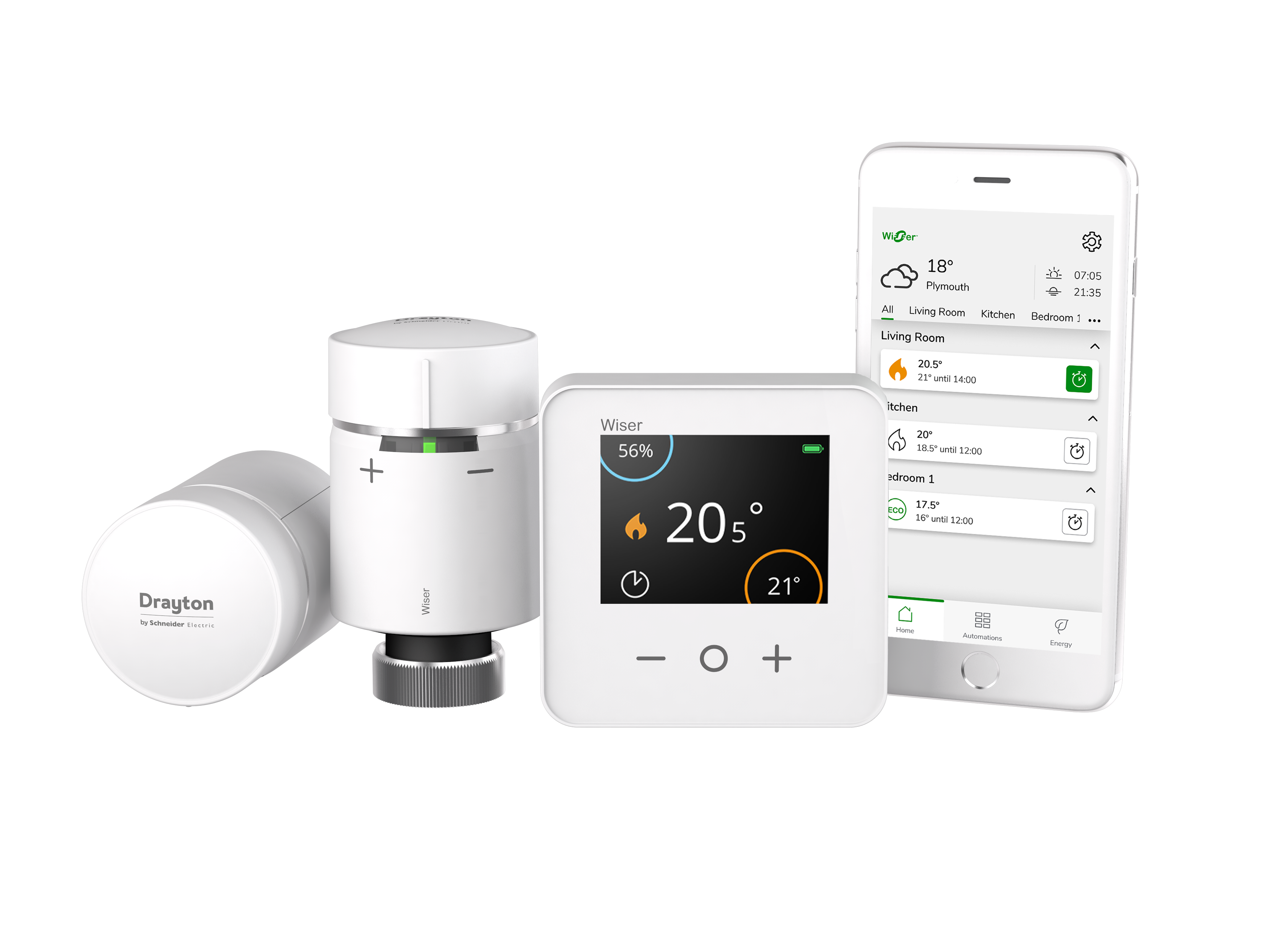 Wiser smart heating thermostat kit - get free smart heating with Propflo