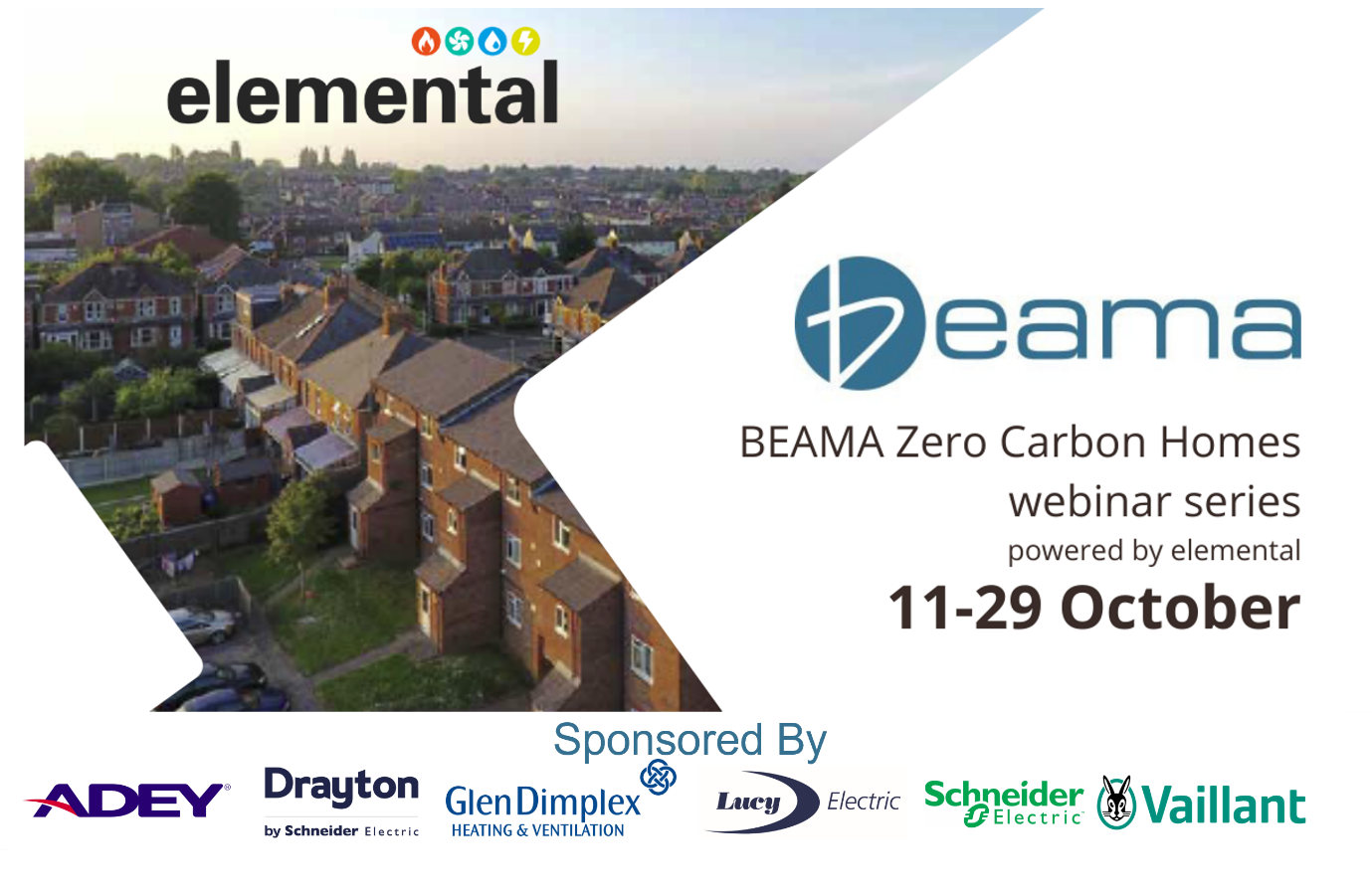 Drayton sponsors BEAMA Zero Carbon Homes Webinars 2021