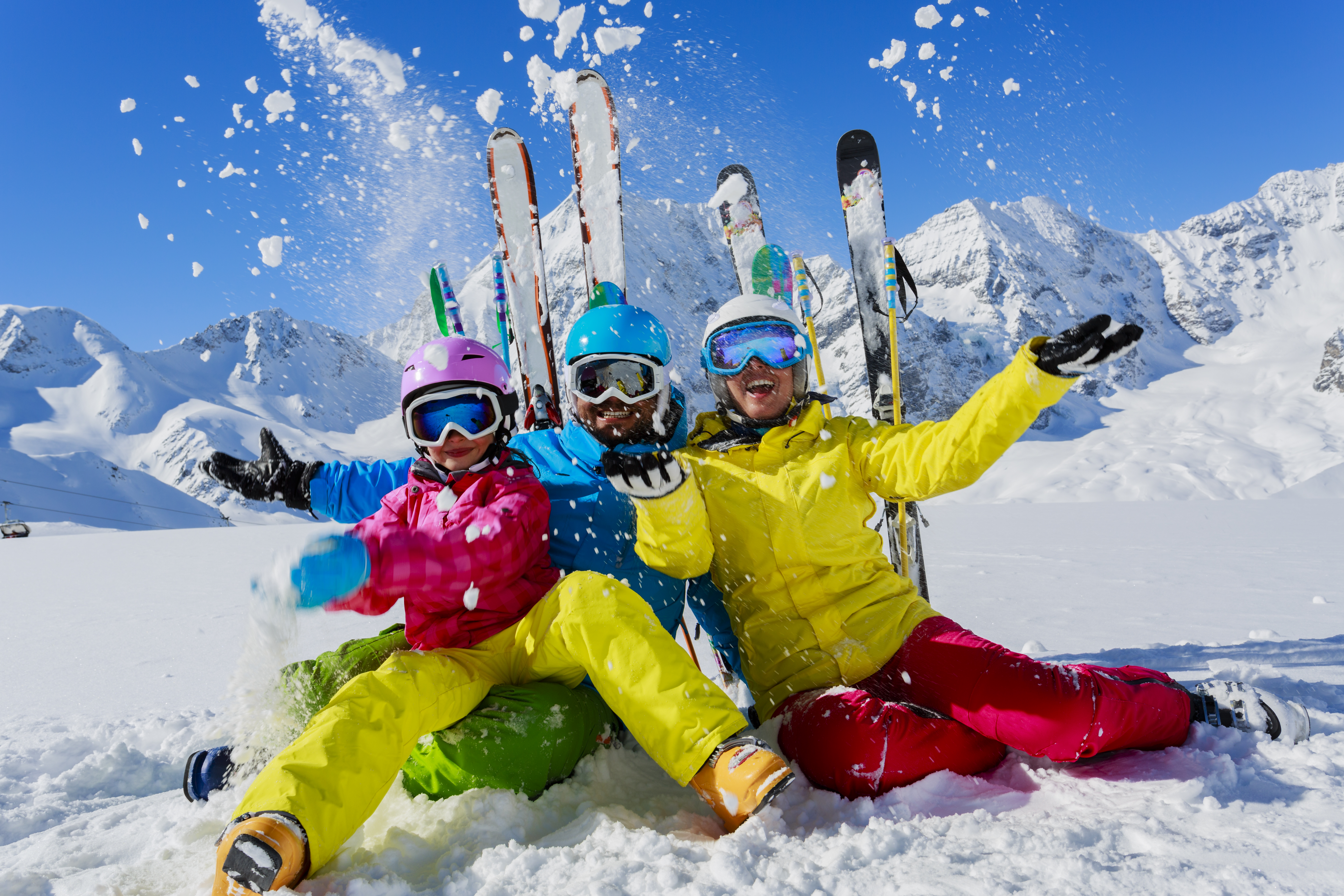 Family Skiing