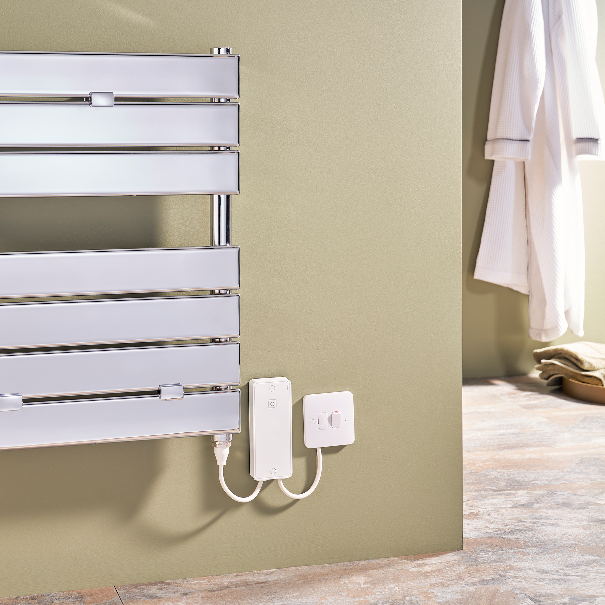 Wiser Electrical Heat Switch - Smart Control For Electric Radiators And Towel Rails