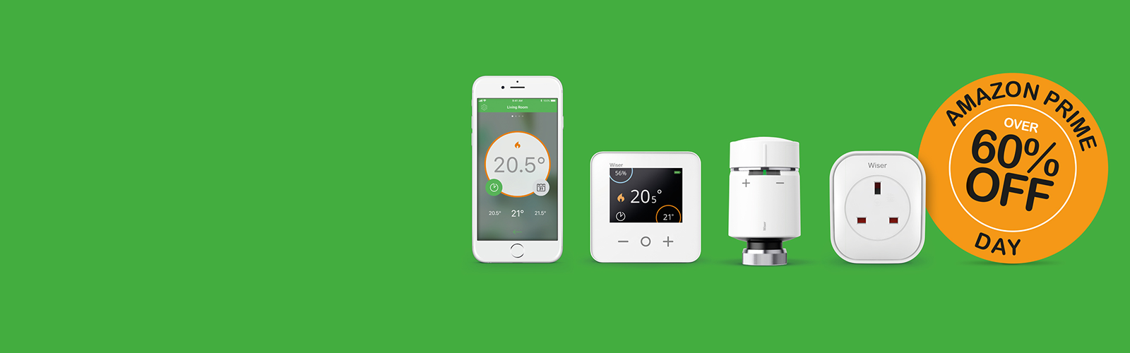 Prime Day Deals on Smart Thermostats by Wiser