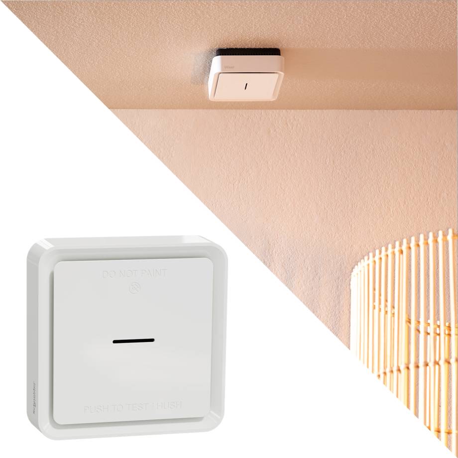 Wiser 2nd Generation Smart Home Battery Operated Smoke Alarm